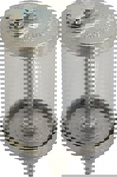 1 Outlet, Polymer Bowl, 266.2 mL No Flow Control Oil Reservoir